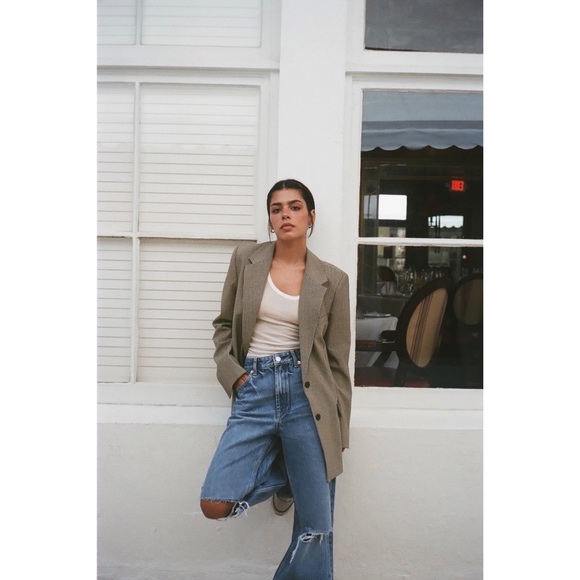 Zara Jackets & Blazers - Zara Plaid Blazer